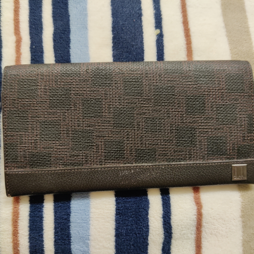 Dunhill Brown and Black Wallet